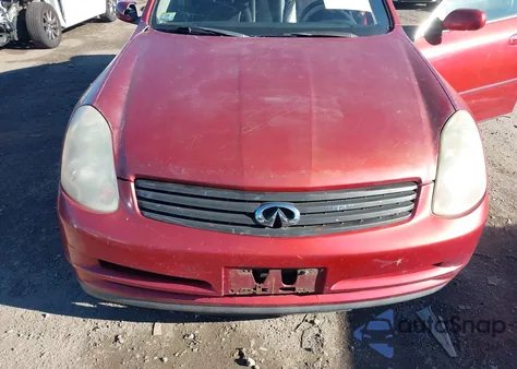 2003 Infiniti G35 Luxury Leather from USA, damaged, VIN JNKCV51E63M019279